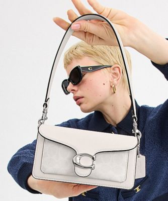 ＜COACH＞タビー　ショルダー　バッグ　２０・シグネチャー　キャンバス